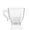 Smarty Had A Party 8 oz. Clear Square Plastic Coffee Mugs (192 Mugs), 192PK 6934C-CASE - alternate 1